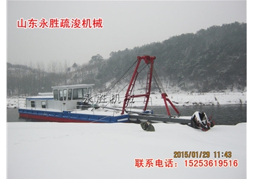 遼寧抽沙船安裝現場